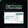 WhatsApp Live Chat - Przycisk czatu WhatsApp z wyborem - Obsługa klienta online
